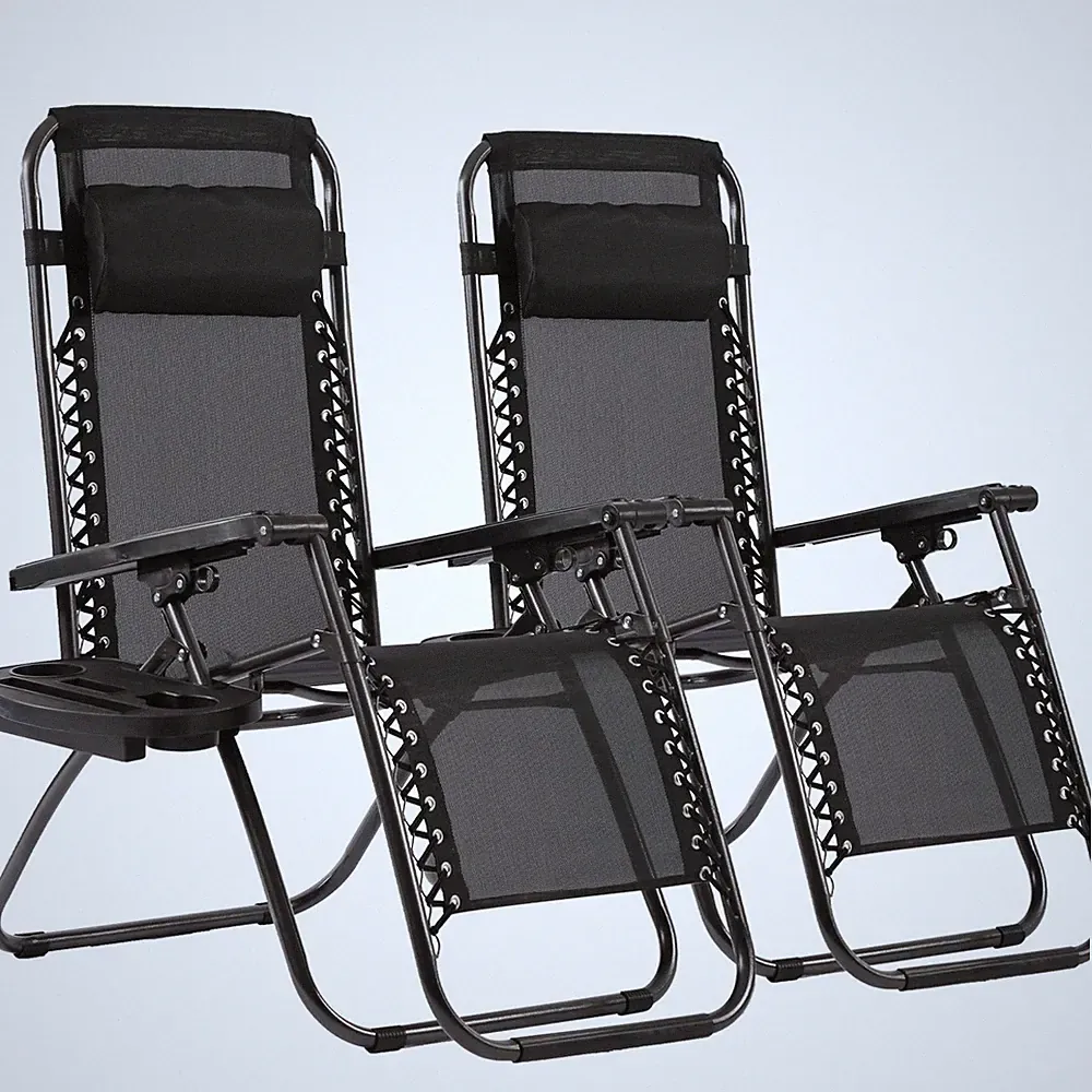 Relax Hands Free Anywhere - Zero Gravity Lounge Chair Set